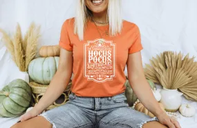 Hocus Pocus Apothecary Tee