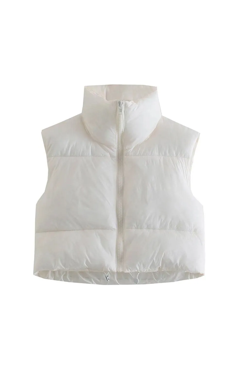 ' Brayden' Cotton Stand Collar Sleeveless Vest