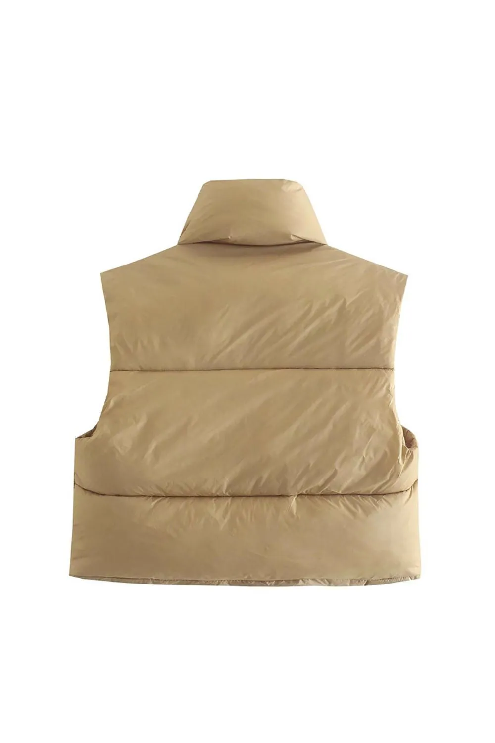 ' Brayden' Cotton Stand Collar Sleeveless Vest