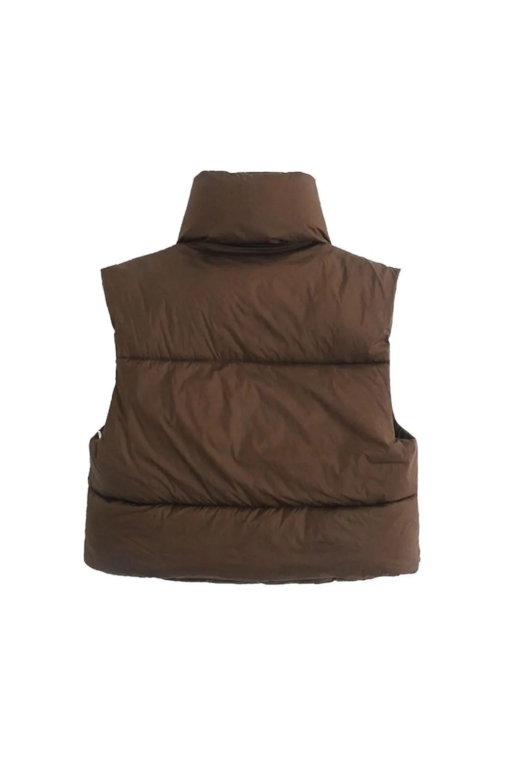 ' Brayden' Cotton Stand Collar Sleeveless Vest