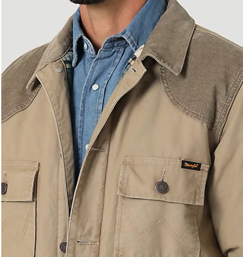 112335746 - Wrangler Men’s Barn Coat - Cathay Spice