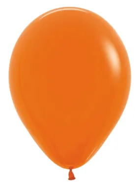 11" Sempertex Fashion Orange Latex Balloons | 100 Count