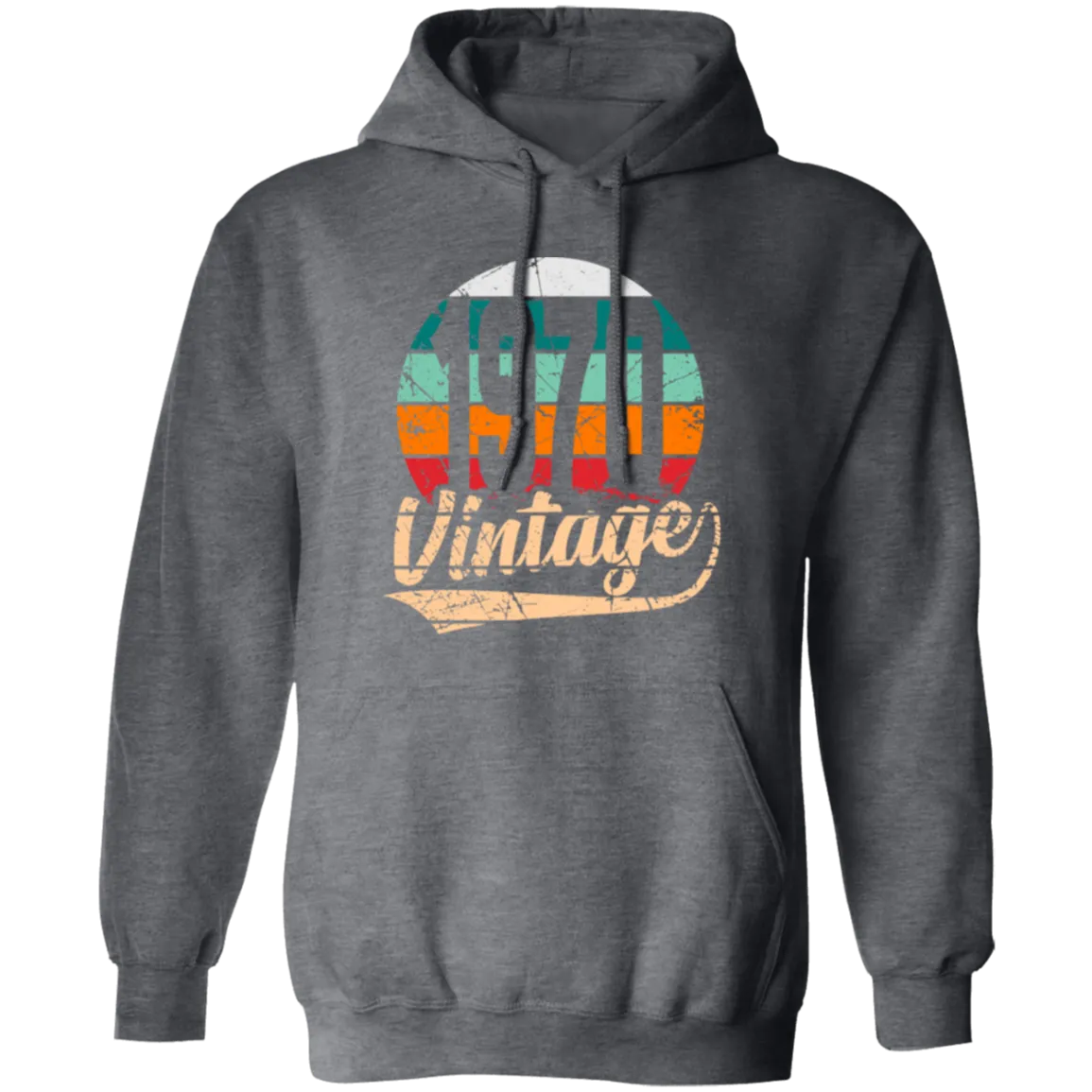 1970 Vintage Gift, Retro 1970, 1970 Vintage Design, Birthday Gift For 1970 Pullover Hoodie