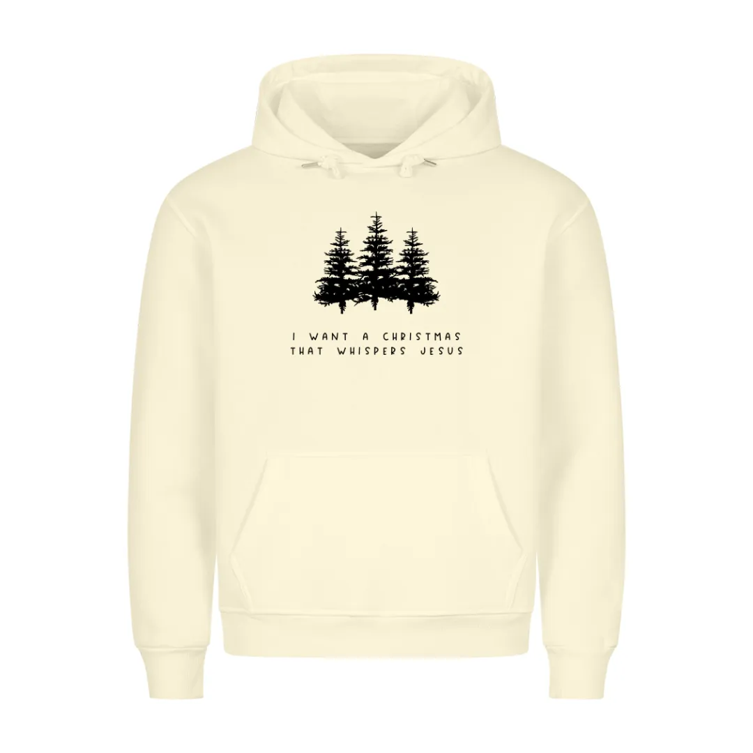 Aktion: Christmas whispers Jesus Hoodie