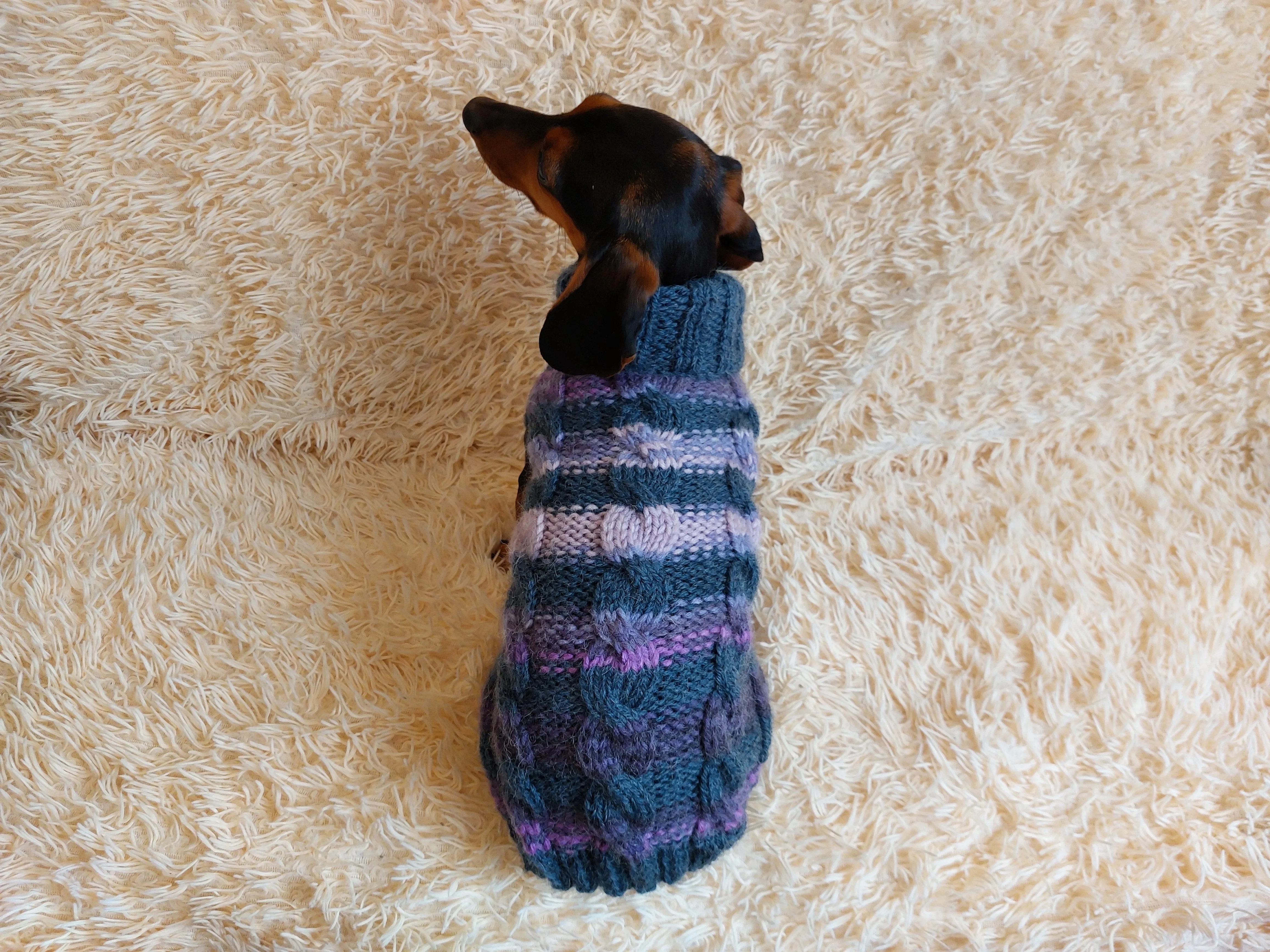 Alpaca wool clothing sweater for dog winter warm vest alpaca coat for dog