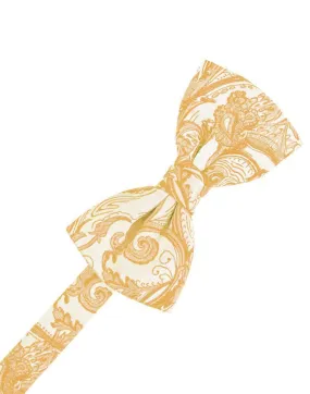 Apricot Tapestry Kids Bow Tie