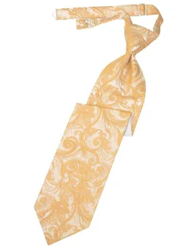 Apricot Tapestry Kids Necktie