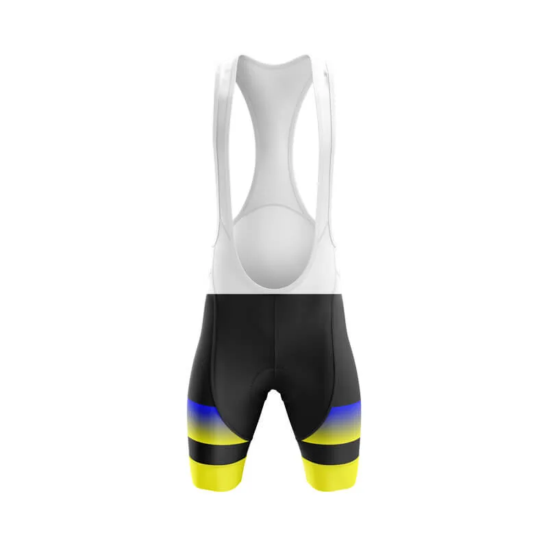 BB Gradient Bibs & Shorts (Yellow-Blue)