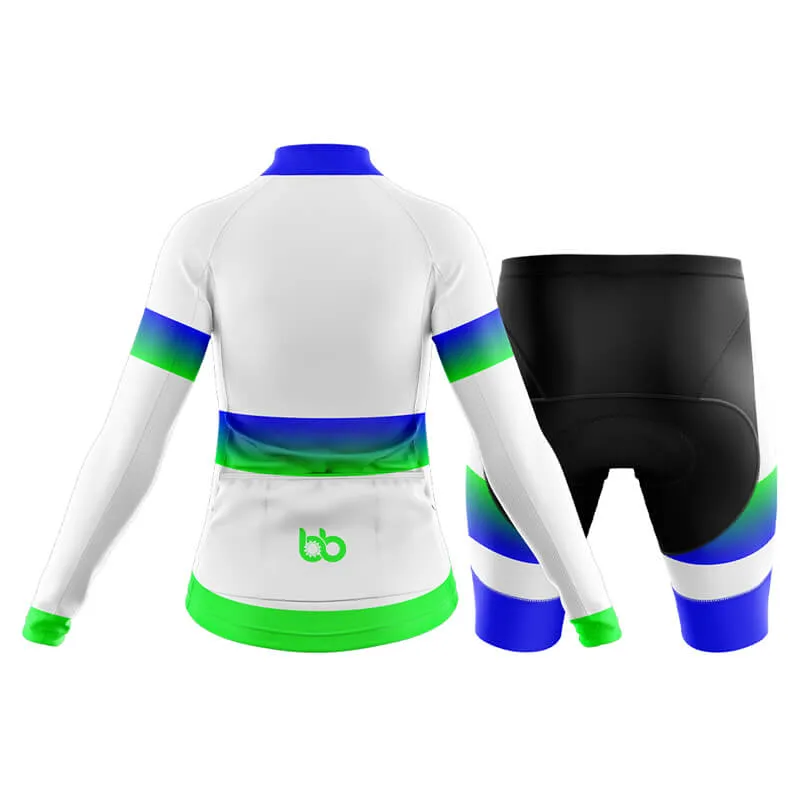 BB Gradient Club Cycling Kit (Blue-Green)