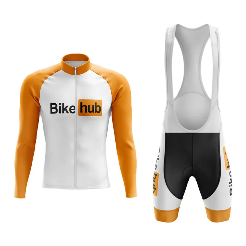 Bike Hub (V1-White) Club Cycling Kit