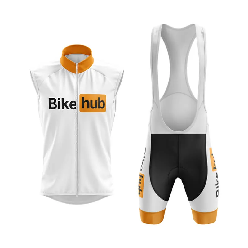 Bike Hub (V1-White) Club Cycling Kit