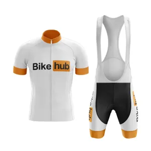 Bike Hub (V1-White) Club Cycling Kit