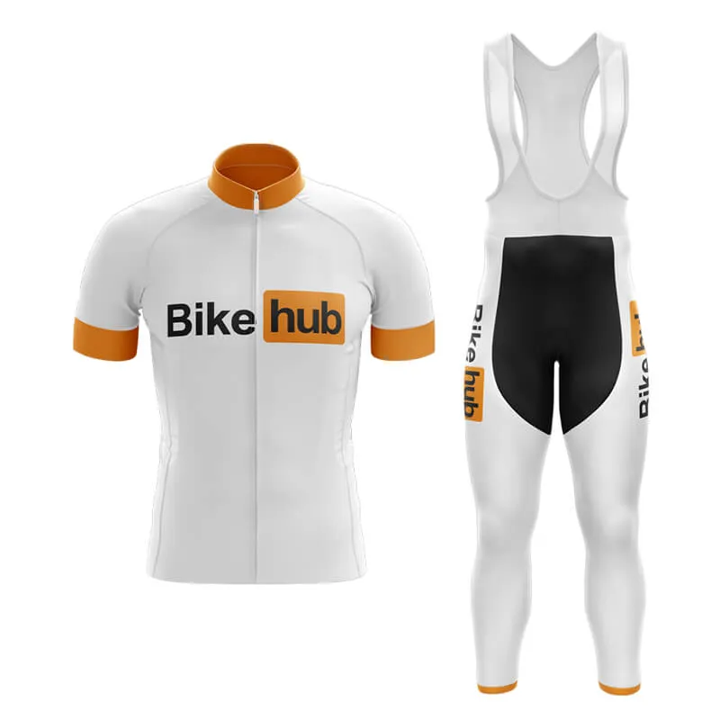 Bike Hub (V1-White) Club Cycling Kit