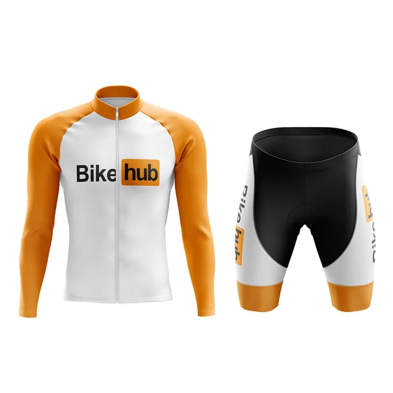 Bike Hub (V1-White) Club Cycling Kit