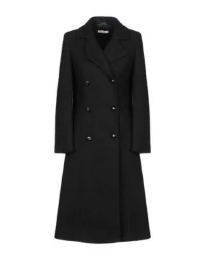 Blugirl Blumarine Women Coat Black 12 UK