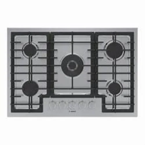 Bosch 800 Series NGM8059UC 30" Built-In Gas Cooktop with 5 Sealed Burners