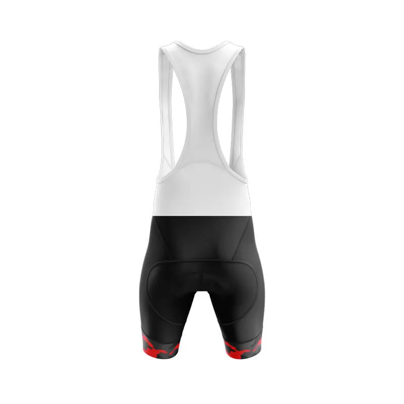 Camouflage Neck Bib & Shorts (Red)