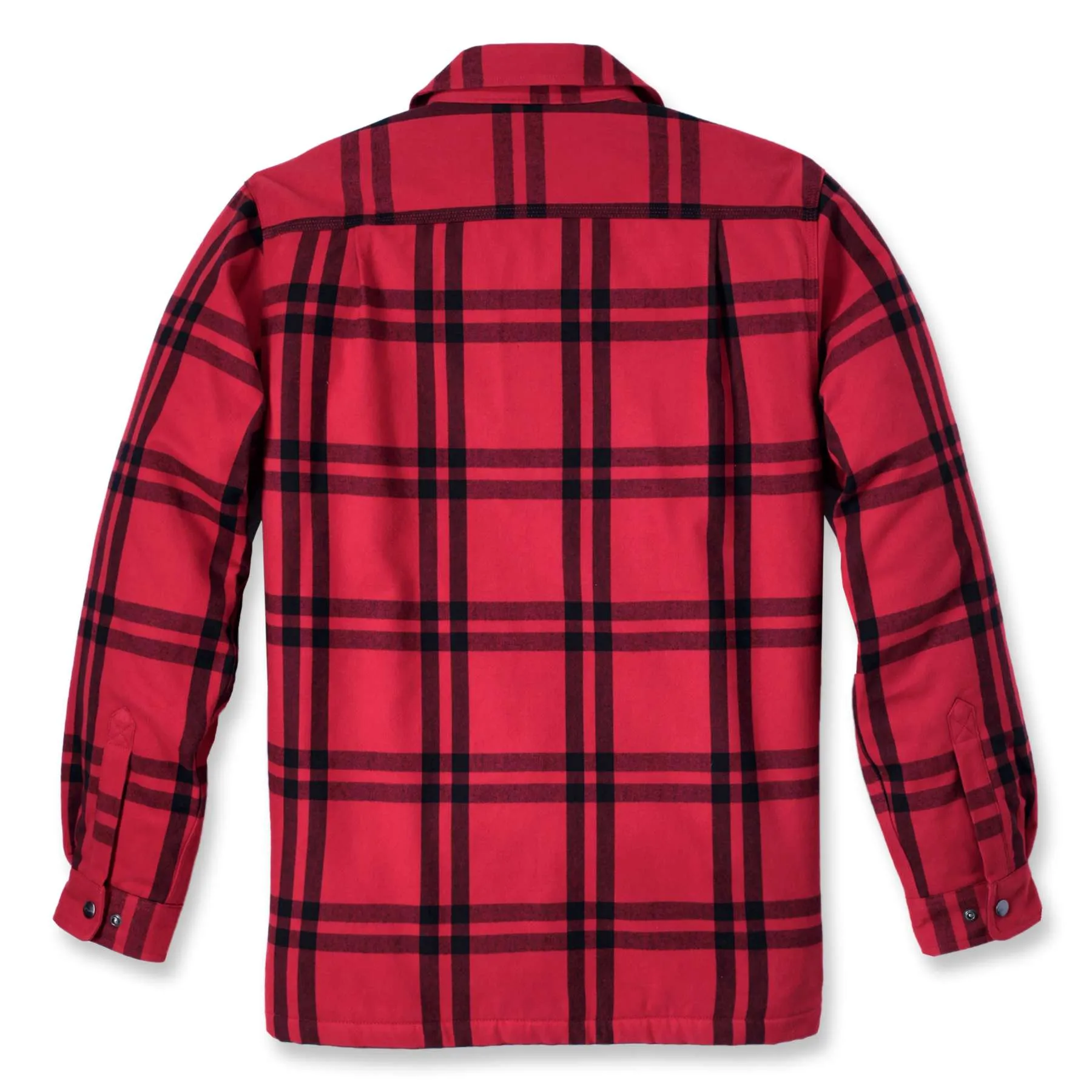 Carhartt Relaxed Fit Flannel Sherpa-Lined Shirt Jacket