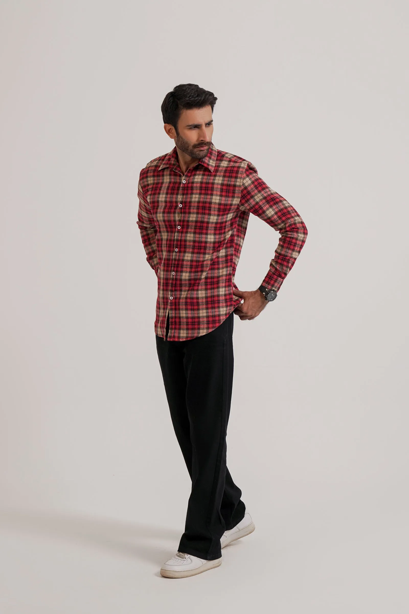 Checkered Flannel Shirt