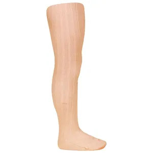 Cóndor Tights Rib Wool Beige