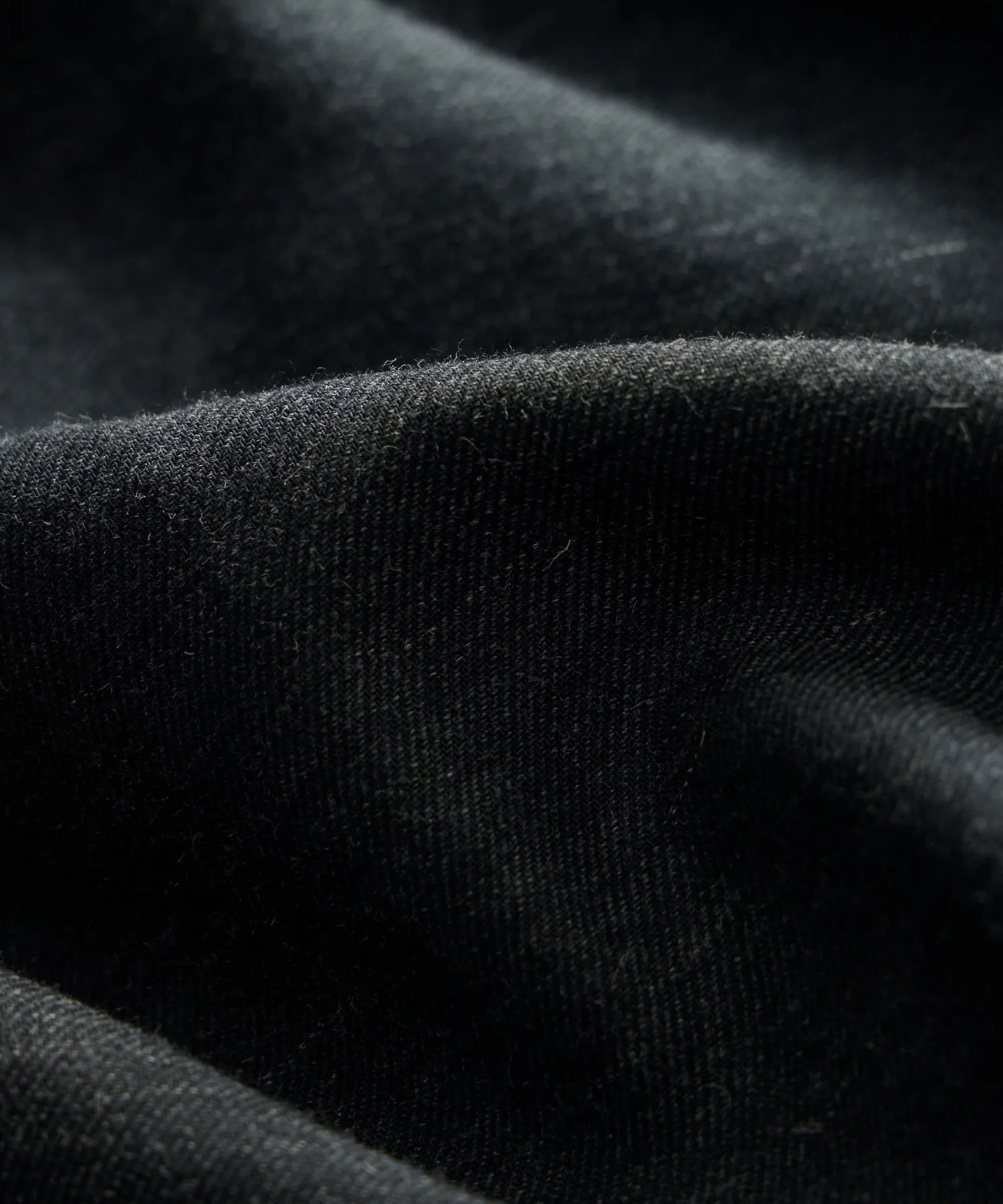 Cotton-Cashmere Lodge Shirt in Black