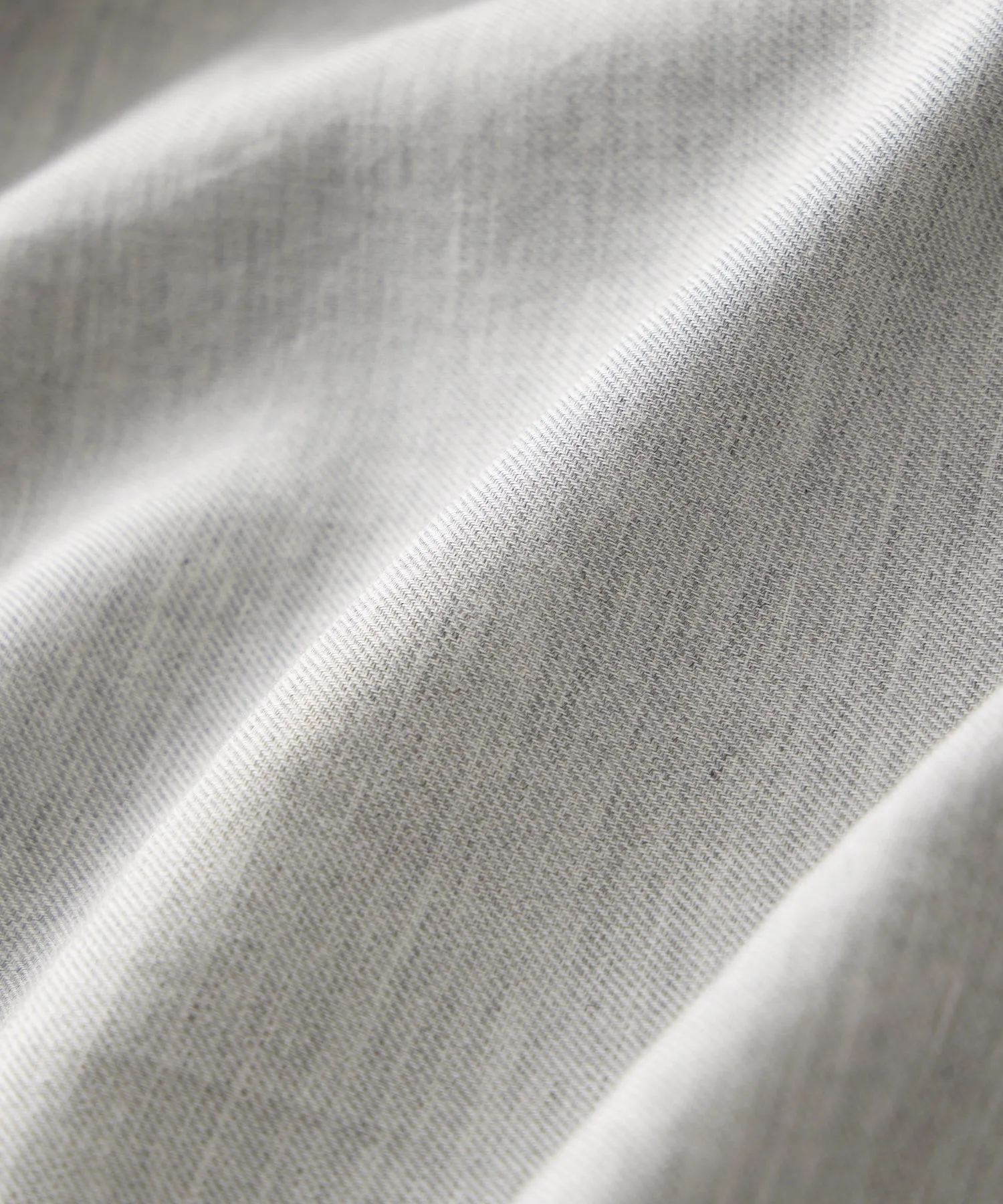 Cotton-Cashmere Lodge Shirt in Light Grey