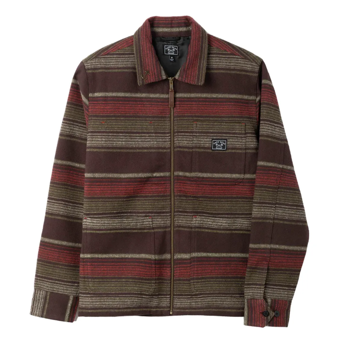 DARK SEAS SANTA MILLPOND JACKET - BROWN