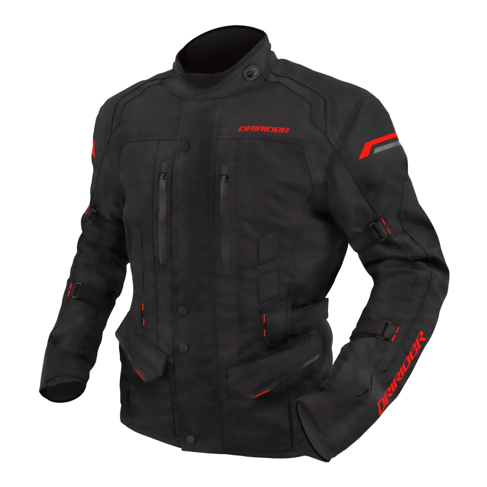 Dririder Compass 4 Jacket - Black / Red