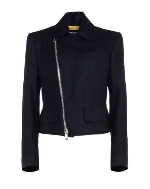 Dsquared2 Women Coat Dark blue 6 UK