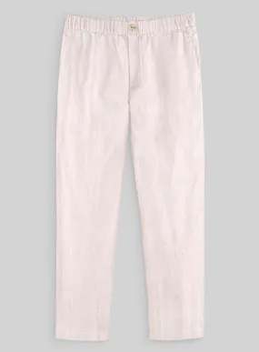 Easy Pants Roman Light Pink Linen