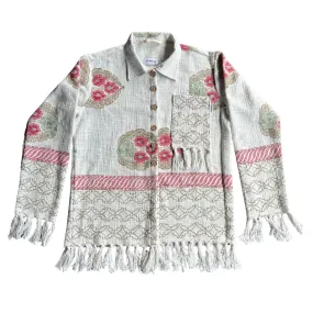 EKANTIK Mkindu Jacket with tassels along the hem