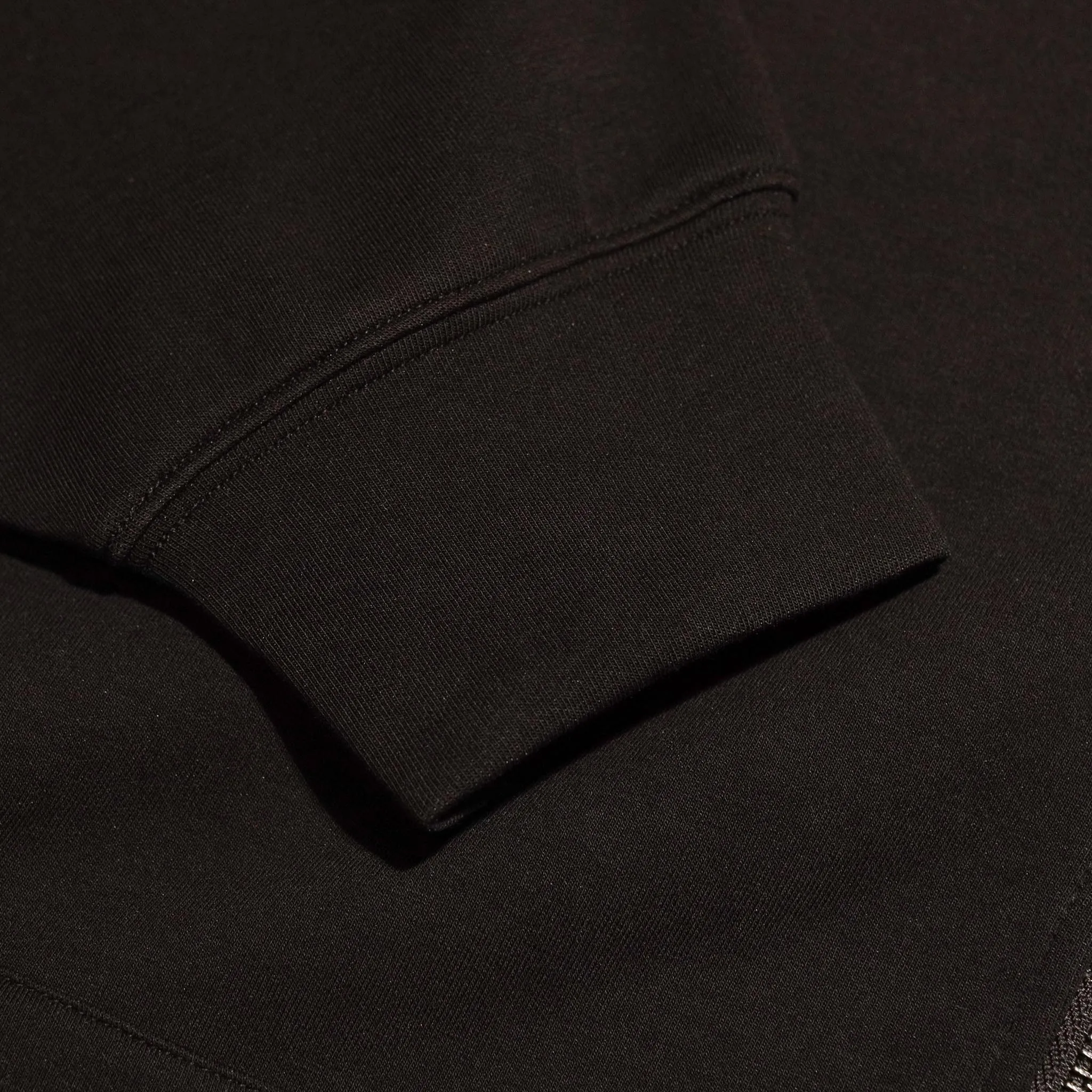 Embroidered H 2-Way Zip-Up Hoodie