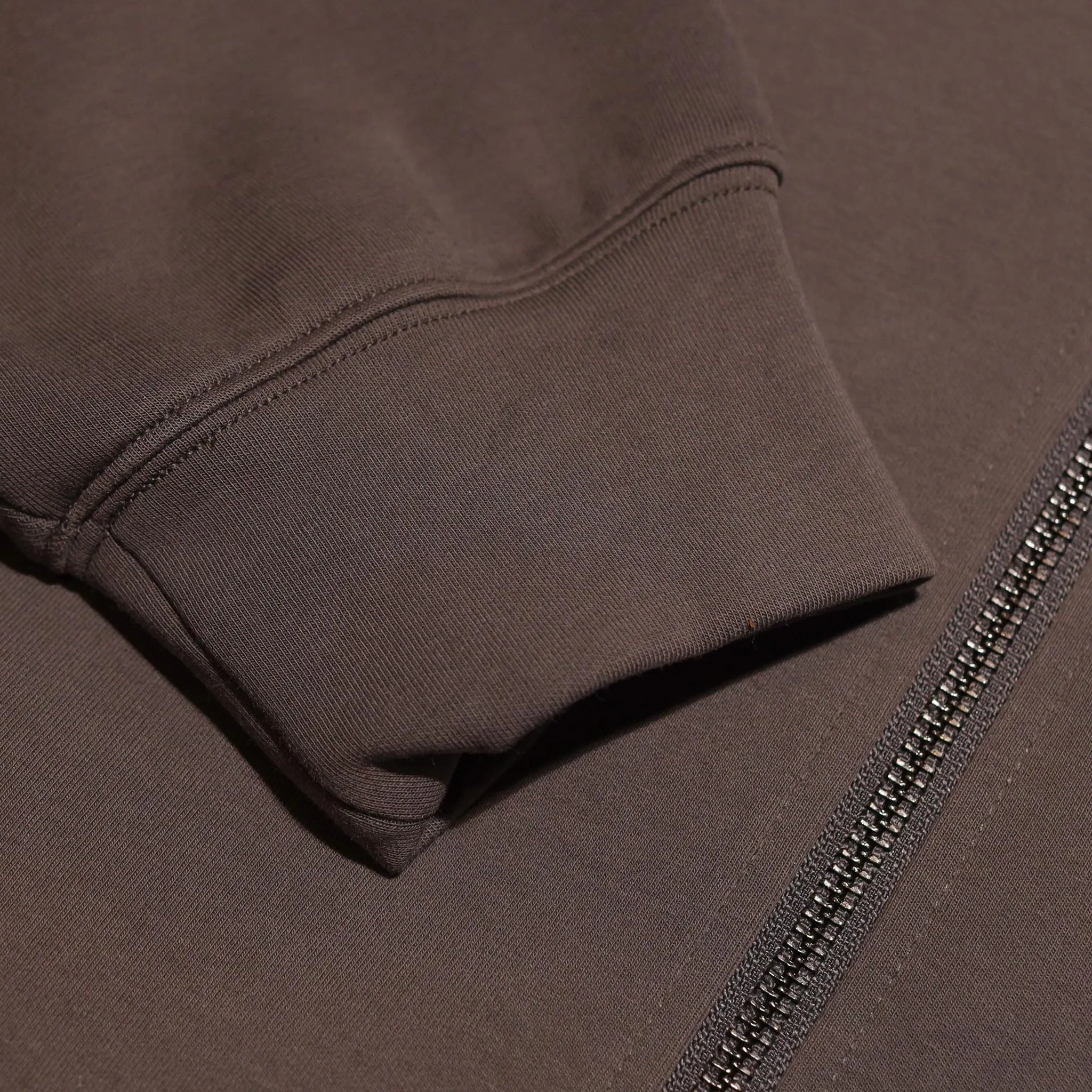 Embroidered H 2-Way Zip-Up Hoodie