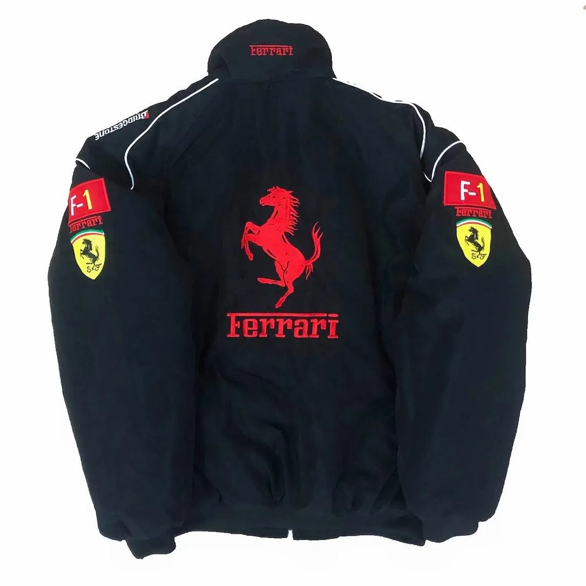 F1 Vintage Scuderia Ferrari Jacket Black