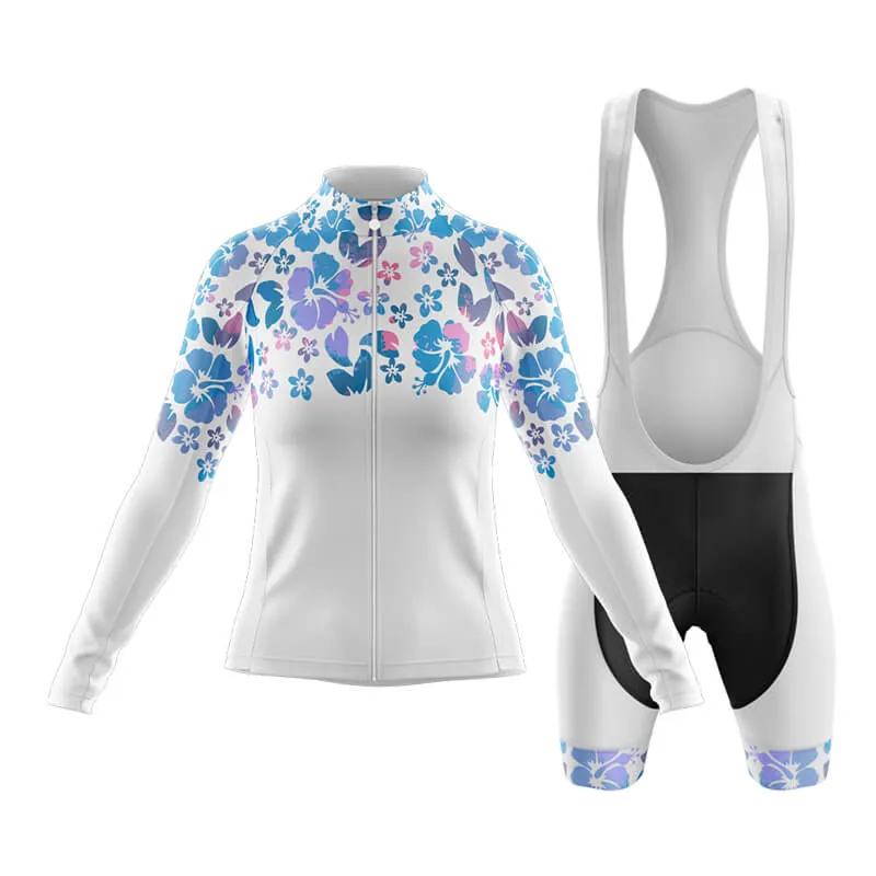 Floral Neck Hibiscus Club Cycling Kit