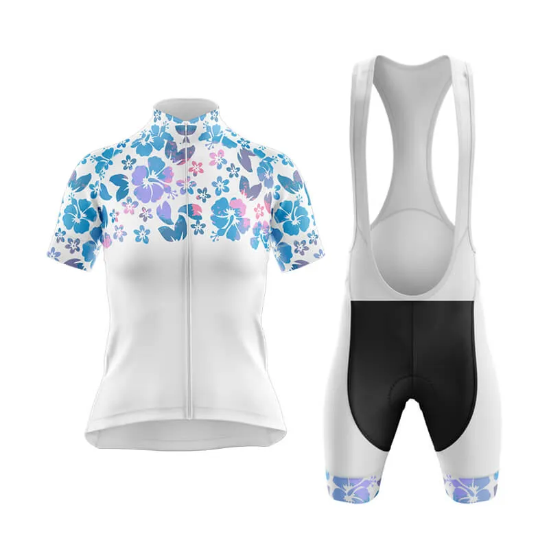 Floral Neck Hibiscus Club Cycling Kit