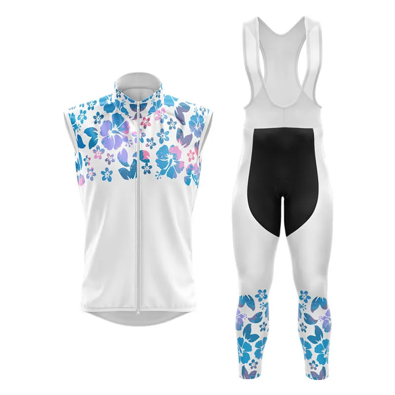 Floral Neck Hibiscus Club Cycling Kit