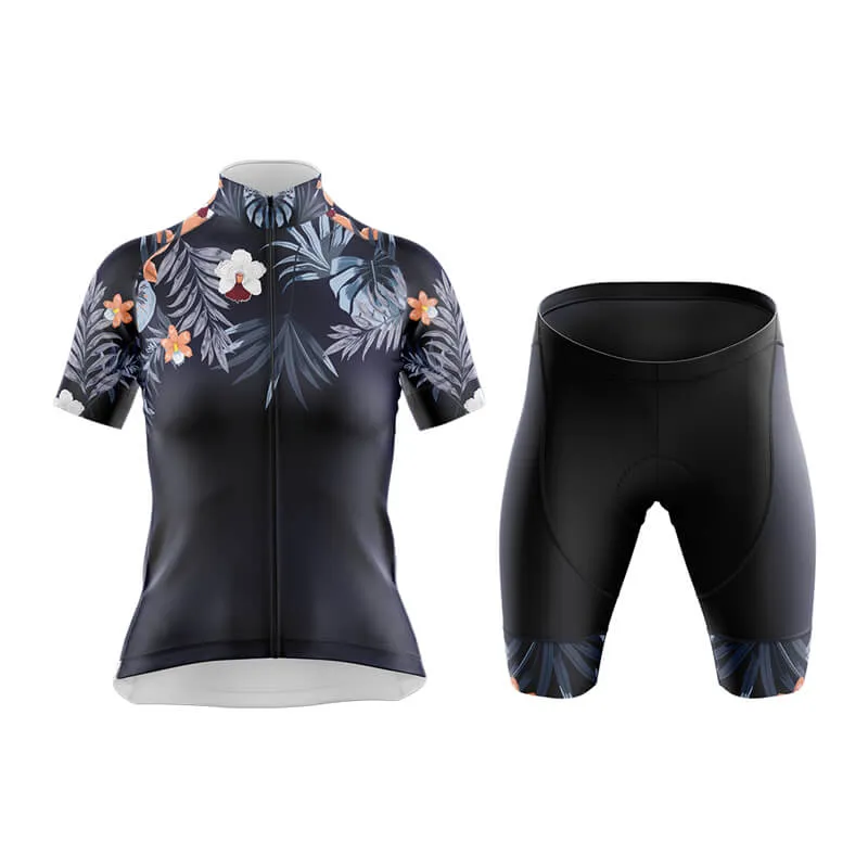 Floral Neck Mystic Club Cycling Kit