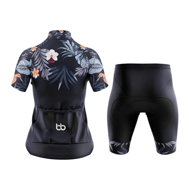 Floral Neck Mystic Club Cycling Kit