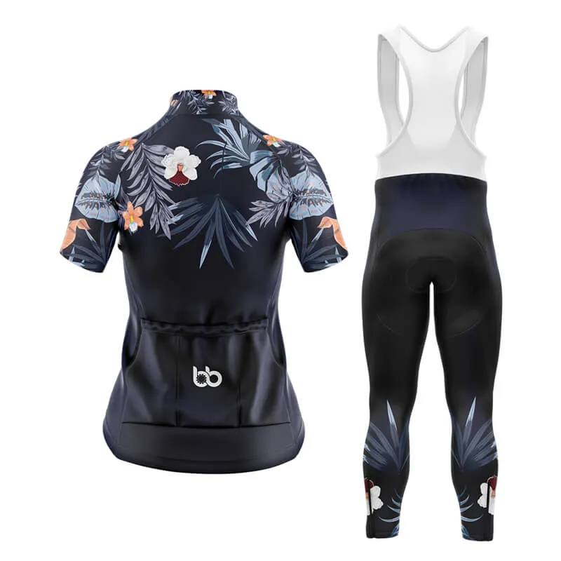 Floral Neck Mystic Club Cycling Kit