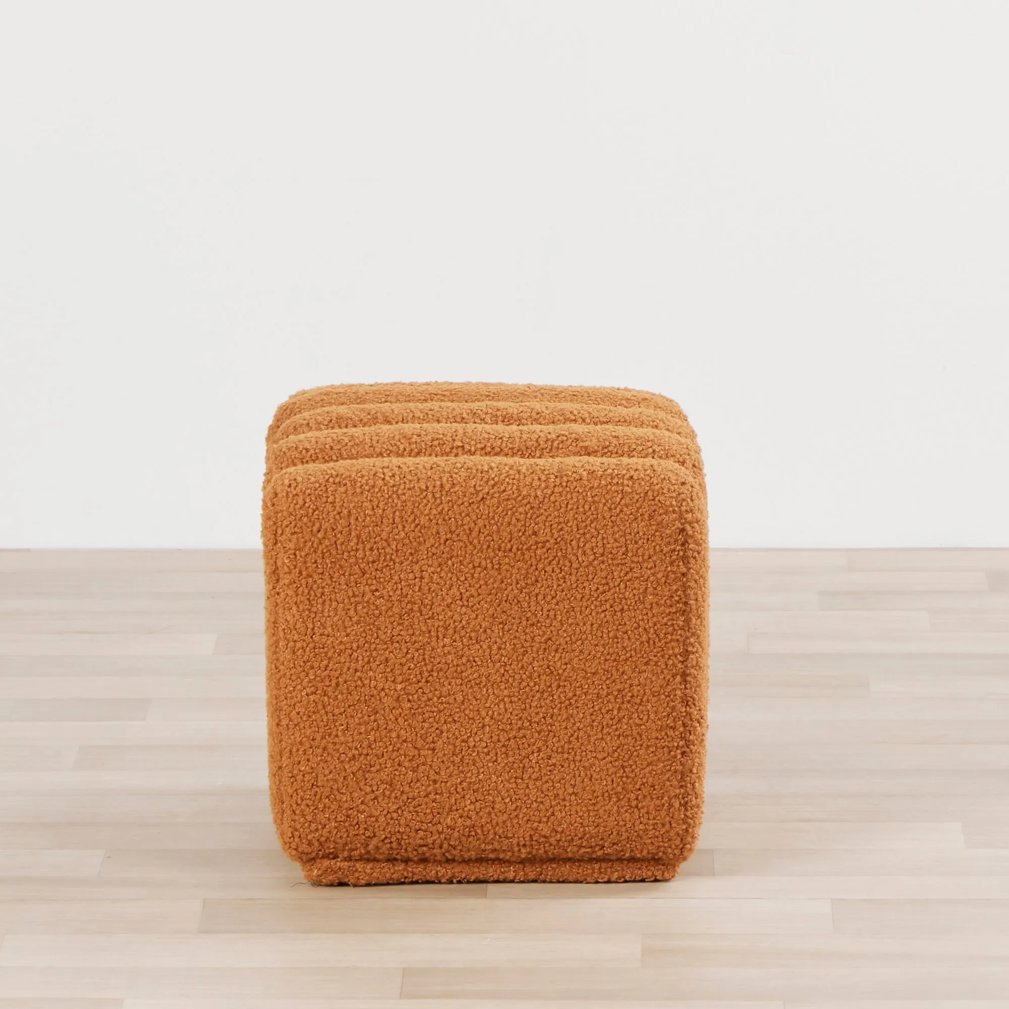 Florie Ottoman - Burnt Orange