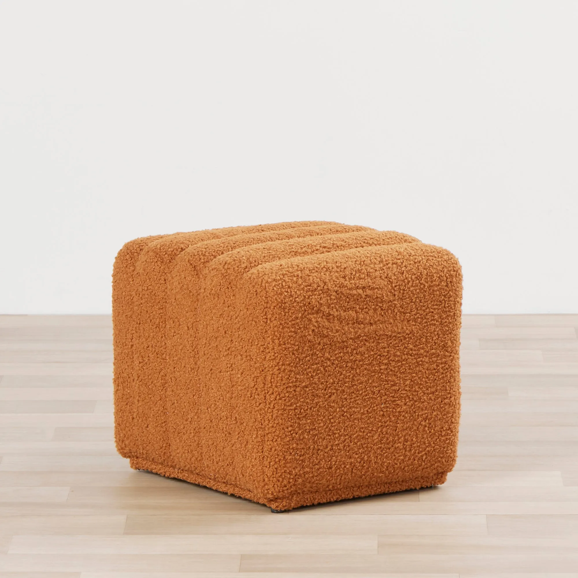 Florie Ottoman - Burnt Orange