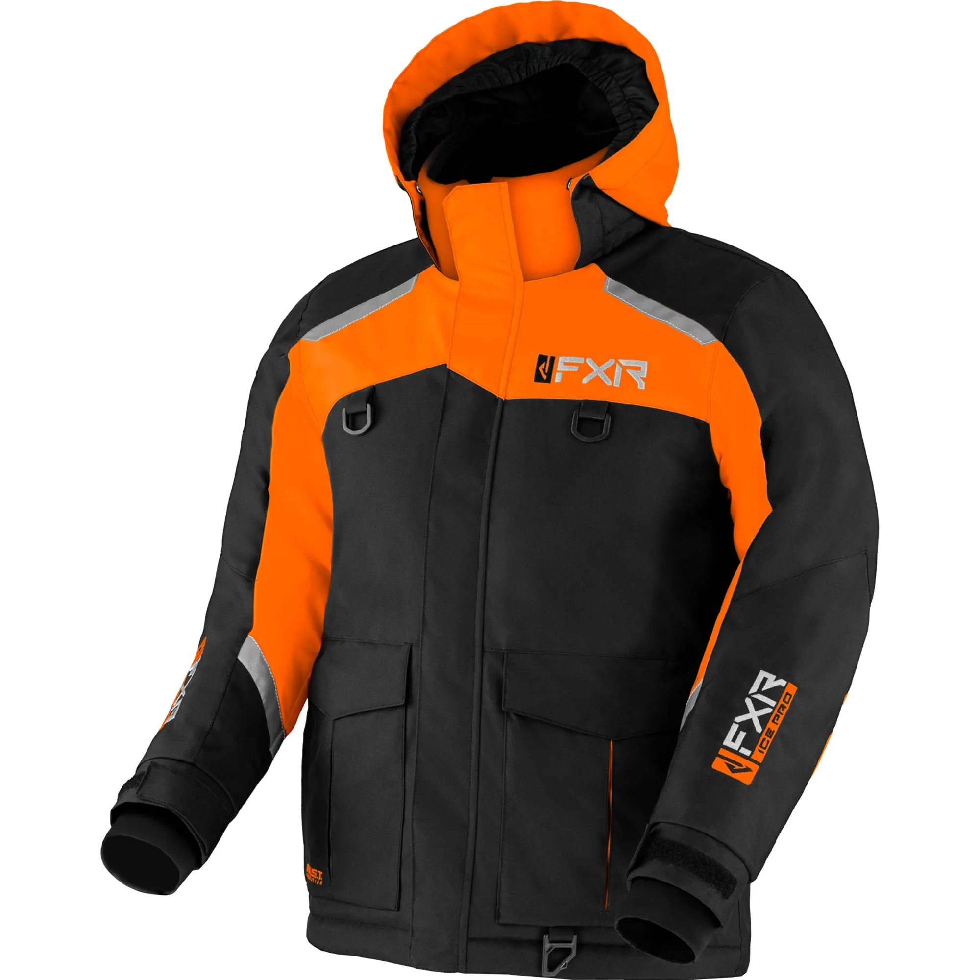 FXR  Youth Excursion Snowmobile Jacket HydrX F.A.S.T. Thermal Black Orange