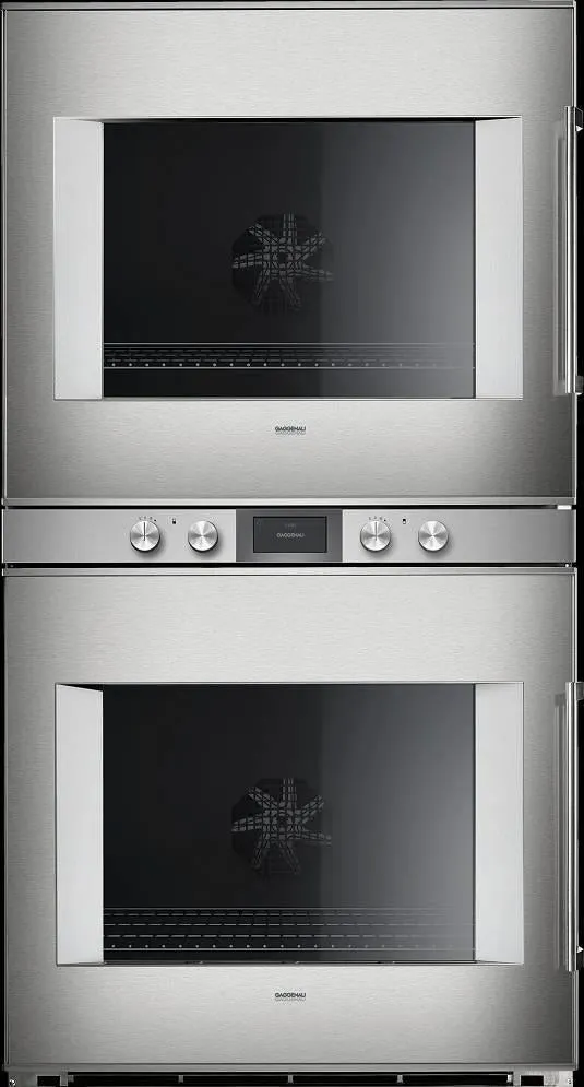 Gaggenau 400 Series 30" Universal Heating Electric Double Wall Oven BX481612