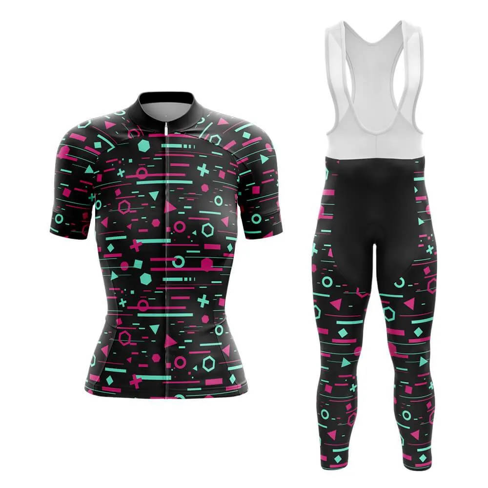 Glitch Pop (V2) Club Cycling Kit