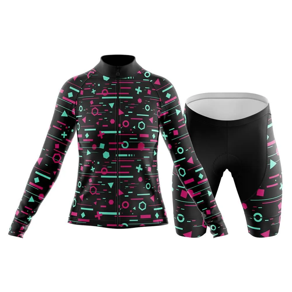 Glitch Pop (V2) Club Cycling Kit