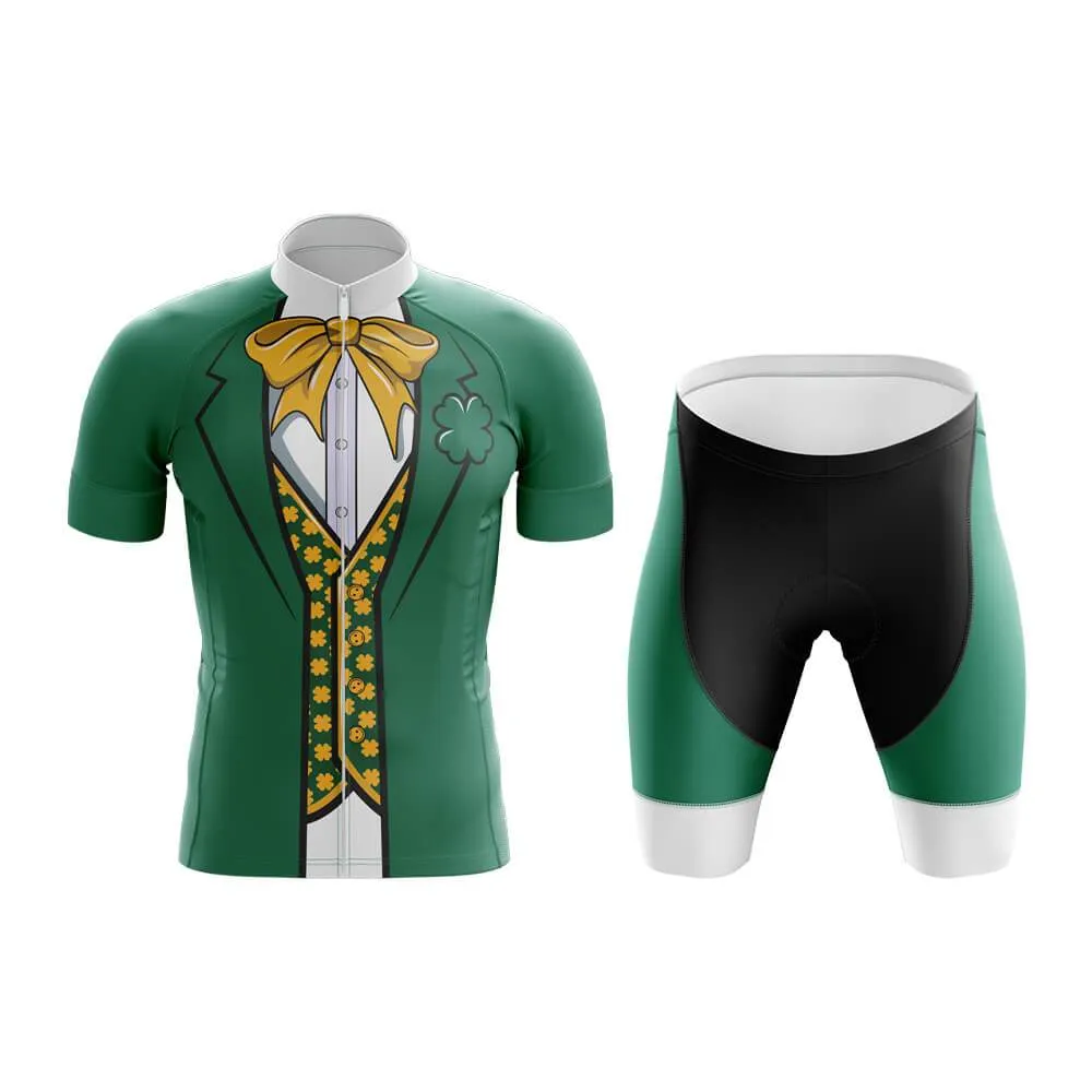 Green Leprechaun Club Cycling Kit