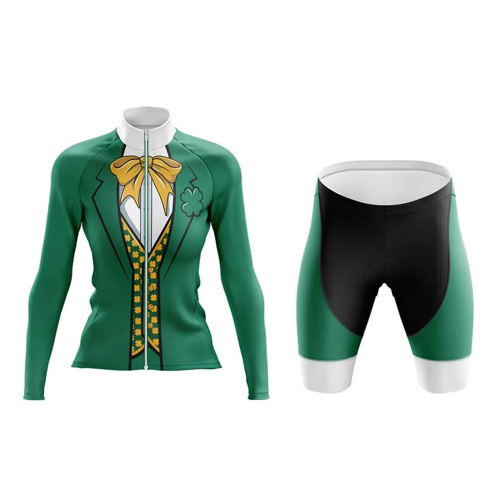 Green Leprechaun Club Cycling Kit