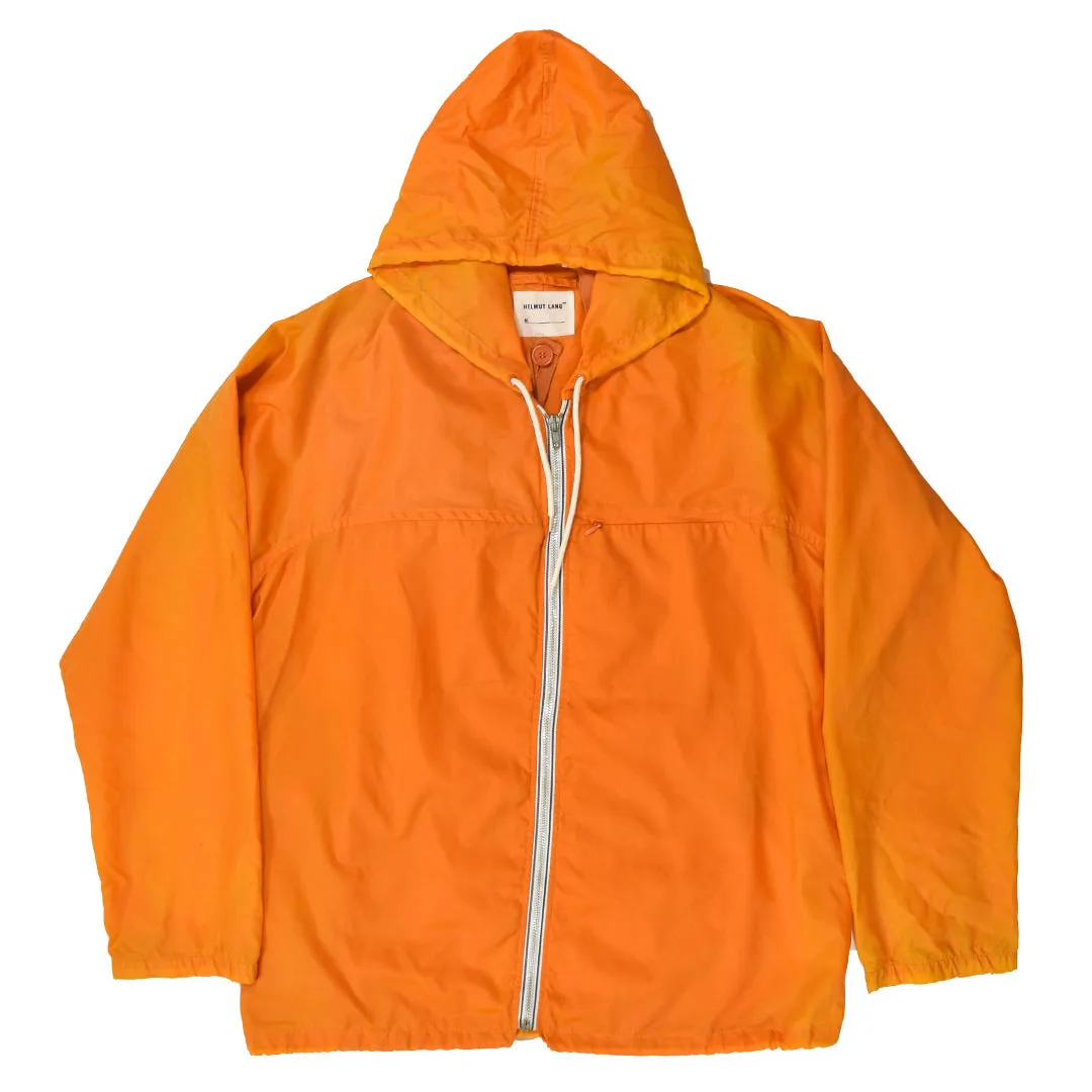 Helmut Lang Orange Packable  Bondage Raincoat A/W99 Oversized/Small