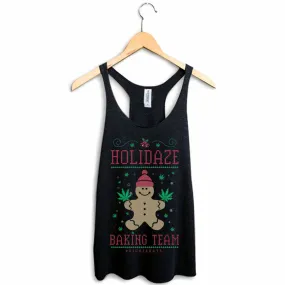 Holidaze Baking Team Women's Racerback